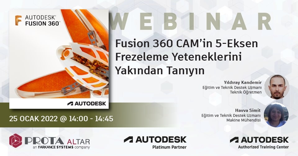 Fusion 360 CAM’in 5-Eksen Frezeleme Yeteneklerini Yakından Tanıyın