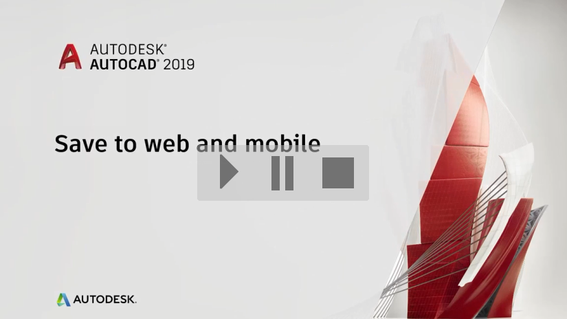AutoCAD - Web'e ve Mobile Kaydedin